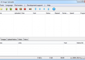 File & Image Uploader screenshot