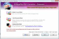 3DPageFlip PDF Converter - freeware screenshot