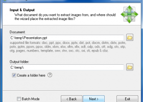 Office Image Extraction Wizard screenshot