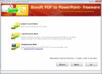 Boxoft Free PDF to PPT (freeware) screenshot