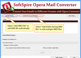 Software4Help Opera Mail Converter screenshot
