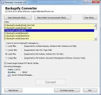 Import Backupify Email to Outlook 2013 screenshot