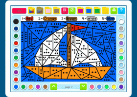 Math Coloring Book: Grade 1 screenshot
