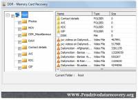 Card Data Recovery Flash Memory screenshot