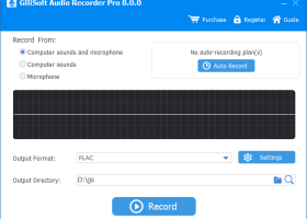 GiliSoft Audio Recorder Pro screenshot