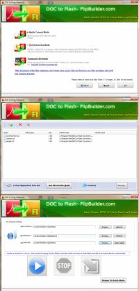 FlipBuilder Doc to Flash (Freeware) screenshot