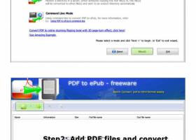 Flash Brochure Free PDF to ePub screenshot