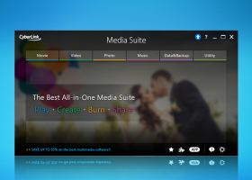 CyberLink Media Suite screenshot
