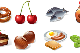 Icons-Land 3D Food Icon Set screenshot