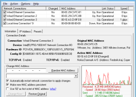 Technitium MAC Address Changer screenshot