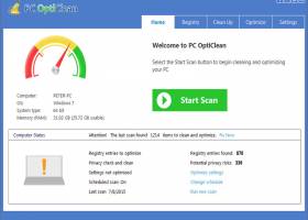 PC OptiClean screenshot