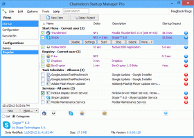 Chameleon Startup Manager Lite screenshot