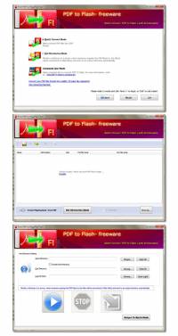Free PDF to PageFlip Flash screenshot