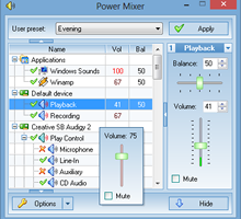 Power Mixer for Vista/7/10 screenshot