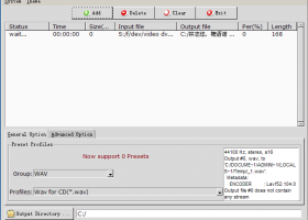 FLAC to CD Converter screenshot