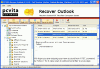 Recover Outlook 2003 Email screenshot