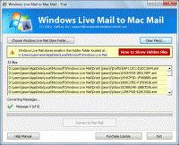 SoftLay Windows Live Mail to Mac Converter screenshot
