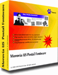 US Postal Fonts screenshot