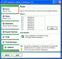 USB Flash Drive Autorun Antivirus screenshot