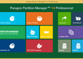 Paragon Partition Manager Professional screenshot