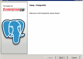 PostgreSQL screenshot