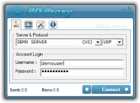 PD-Proxy VPN screenshot