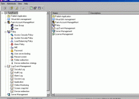 GWT Virtual Application System screenshot