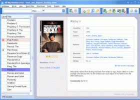 DVD Collector Pro screenshot