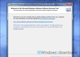 Windows Malicious Software Removal Tool  - 32 bit screenshot