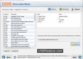 USB Drive Restore Software screenshot
