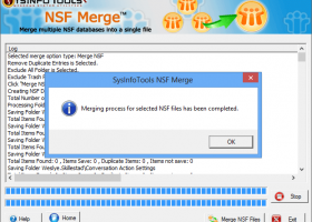 SysInfoTools NSF Merge Tool screenshot