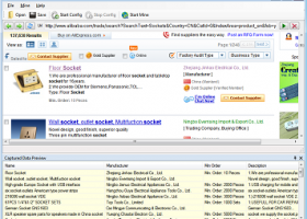 WebHarvy Web Scraper screenshot