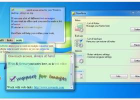 RowNote screenshot