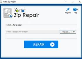 Yodot ZIP Repair Software screenshot