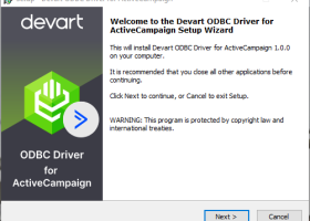 ActiveCampaign ODBC Driver by Devart screenshot