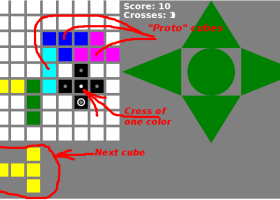 Cubes And Crosses screenshot