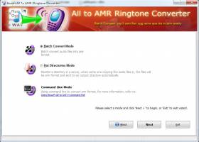 Boxoft All to Amr Converter screenshot