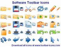 Software Toolbar Icons screenshot