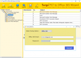 PST to Office 365 Migration Tool screenshot