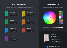 Folder Colorizer Pro screenshot