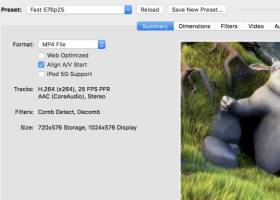 HandBrake 64-bit screenshot