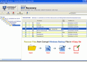 Repair Corrupt MS Backup File screenshot