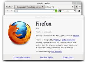 Firefox 5 screenshot
