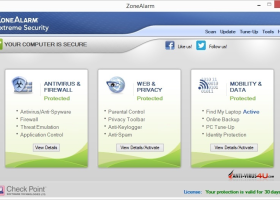 Buy ZoneAlarm Extreme Security 2010 64 bit