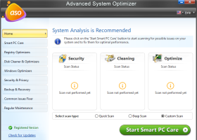 Advanced System Optimizer screenshot