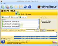 SysInfoTools Calc Repair screenshot