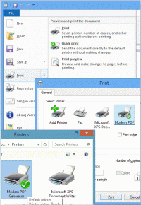 Modern PDF Generator screenshot