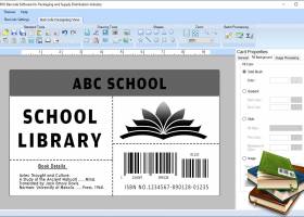 Library Barcode Label Software screenshot