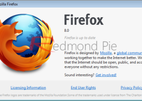 Firefox 8 screenshot