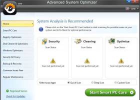 Advanced System Optimizer screenshot